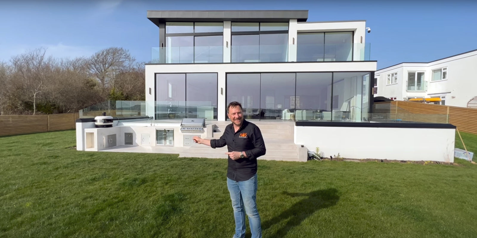 Bespoke outdoor kitchen