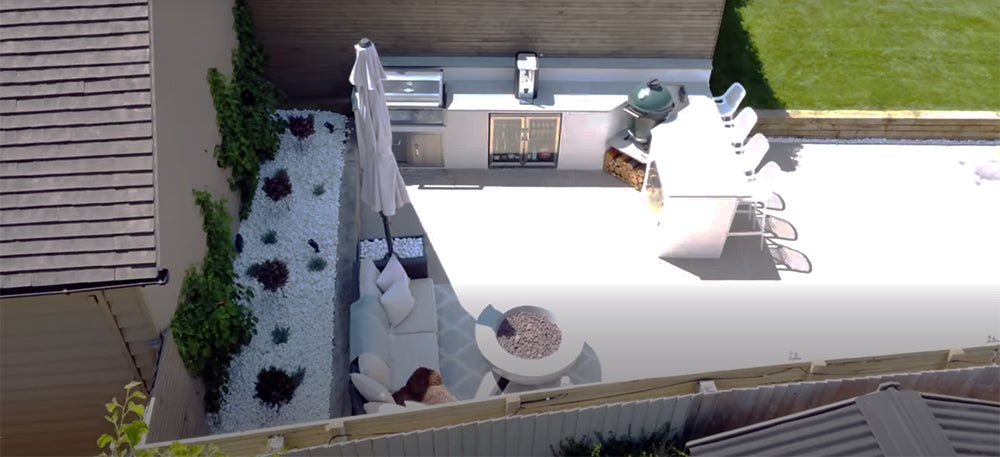 Build The Ultimate Modern White Outdoor Kitchen