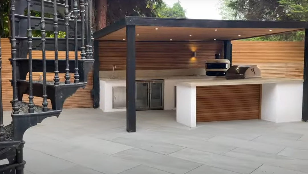 Transforming Outdoor Spaces: AOS Kitchens' Bespoke Outdoor Kitchen Design