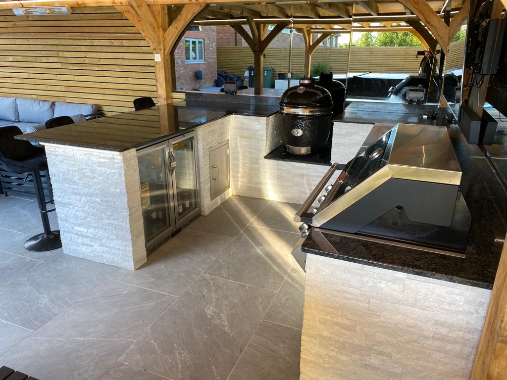 Year Round Outdoor Kitchen For Entertaining