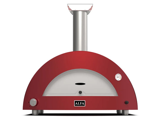 Alfa Forni Moderno 5 Pizze Antique Red Wood