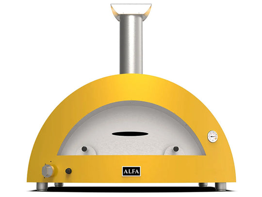 Alfa Forni Moderno 5 Pizze Fire Yellow Wood