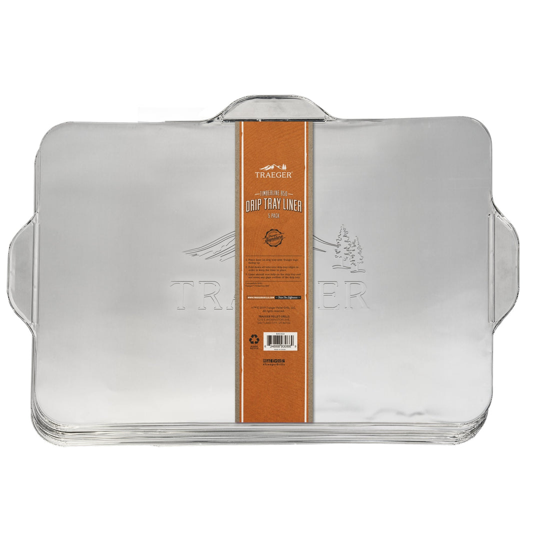 Traeger Drip Tray Liner 5 Pack - Timberline 1300