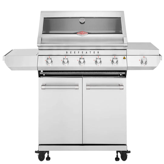 Beefeater 7000 Series Classic 5 Burner BBQ & Side Burner Trolley