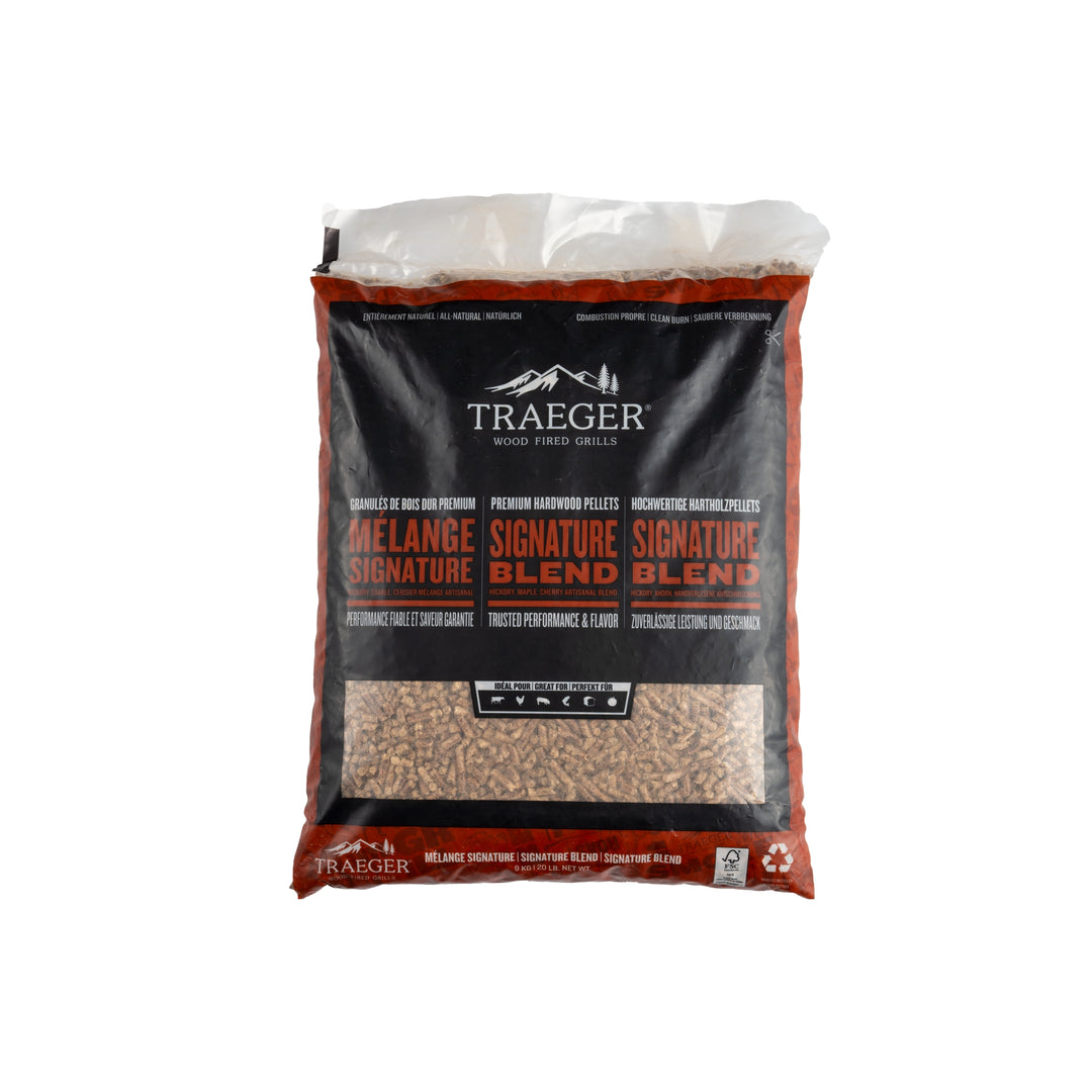 Traeger Signature Blend Pellets 9 KG Bag