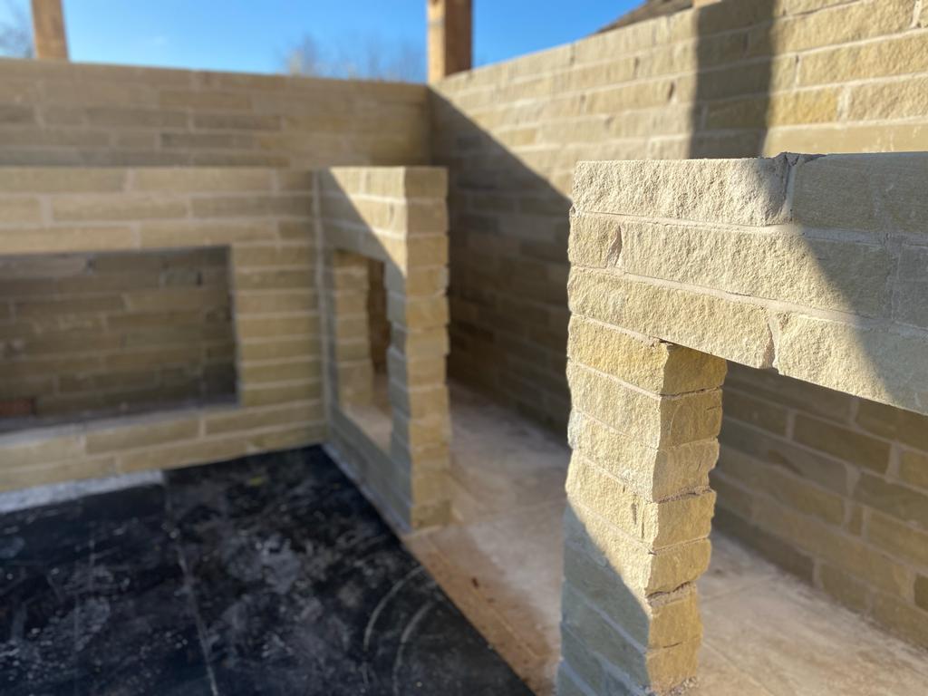 outdoor kitchen without worktop