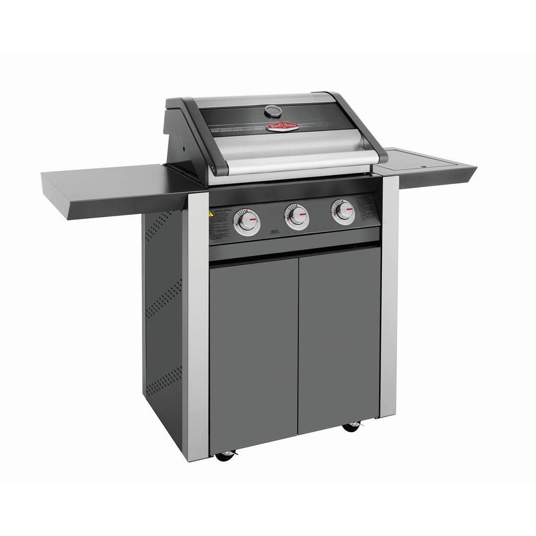 Beefeater 1600E Series - 3 Bnr BBQ & S/Bnr Trolley