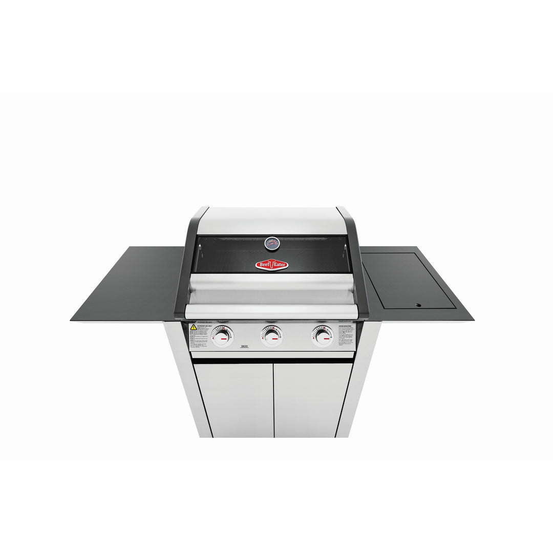 Beefeater 1600S Series - 3 Bnr BBQ & S/Bnr Trolley