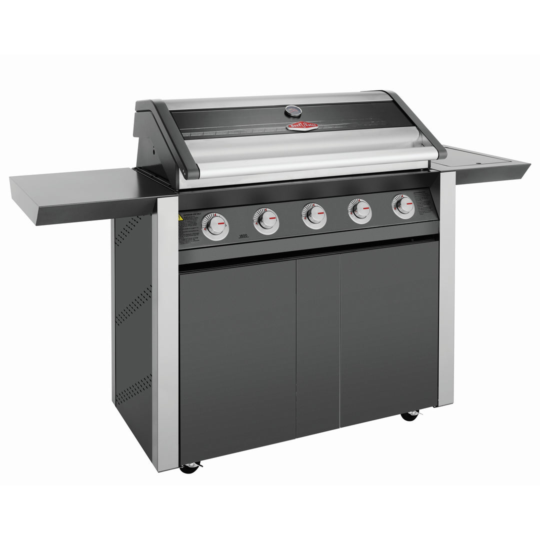 Beefeater 1600E Series - 5 Bnr BBQ & S/Bnr Trolley