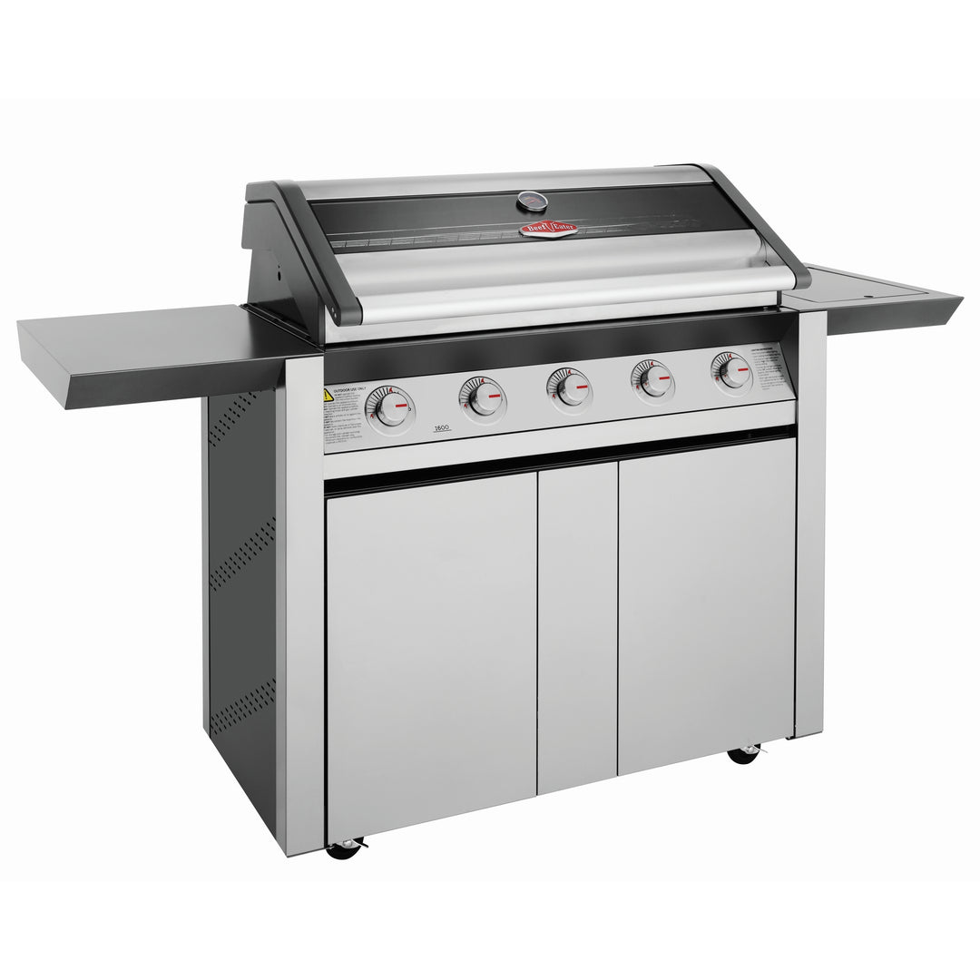 Beefeater 1600S Series - 5 Bnr BBQ & S/Bnr Trolley