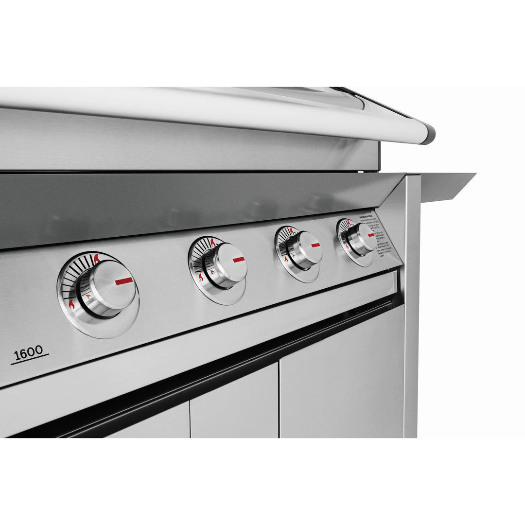 Beefeater 1600S Series - 5 Bnr BBQ & S/Bnr Trolley