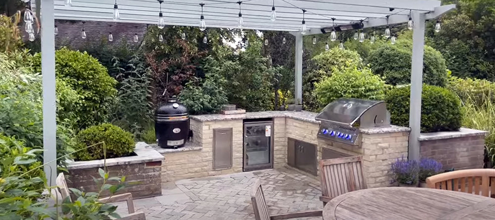 Bbq Structure Examples Designing & Building A Stunning Stone-Structured Outdoor Kitchen – AOS ...