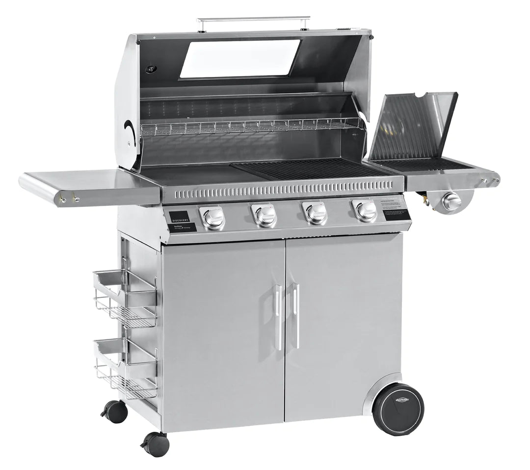 Beefeater 1100S Series - 4 Burner BBQ & Side Burner Trolley