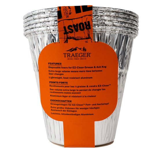 Traeger Grease & Ash Keg Liner 5 Pack