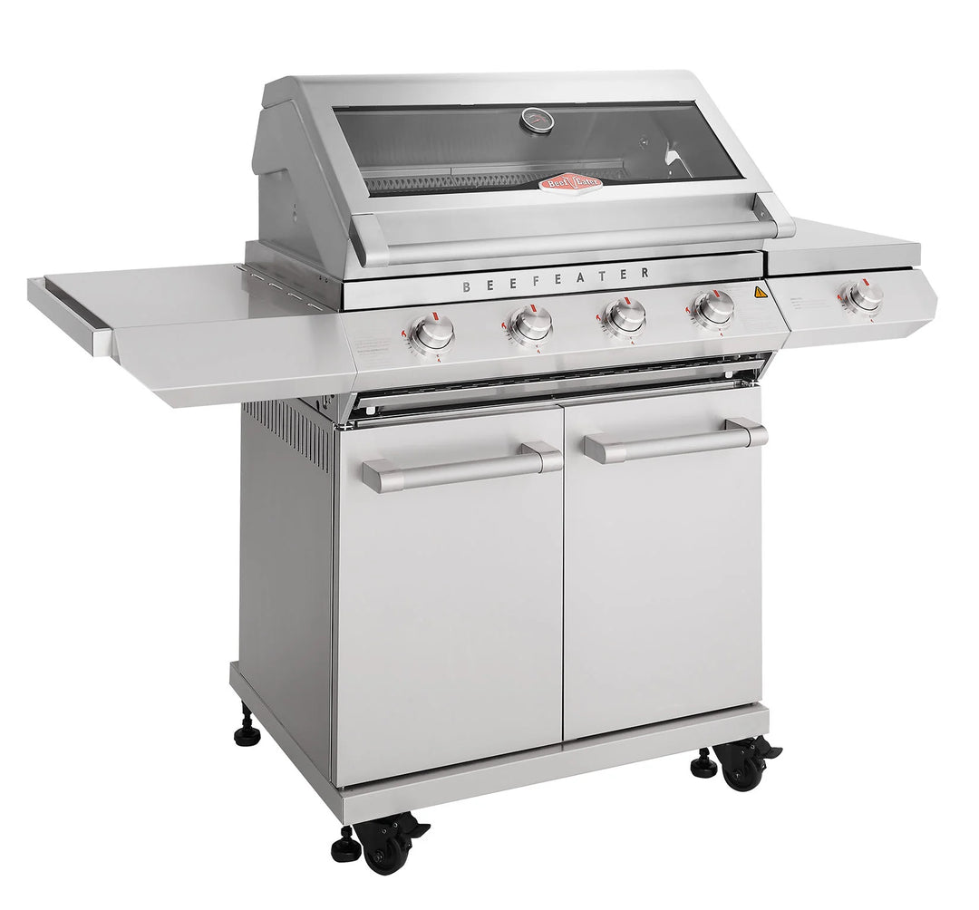 Beefeater 7000 Series Classic 4 Burner BBQ & Side Burner Trolley