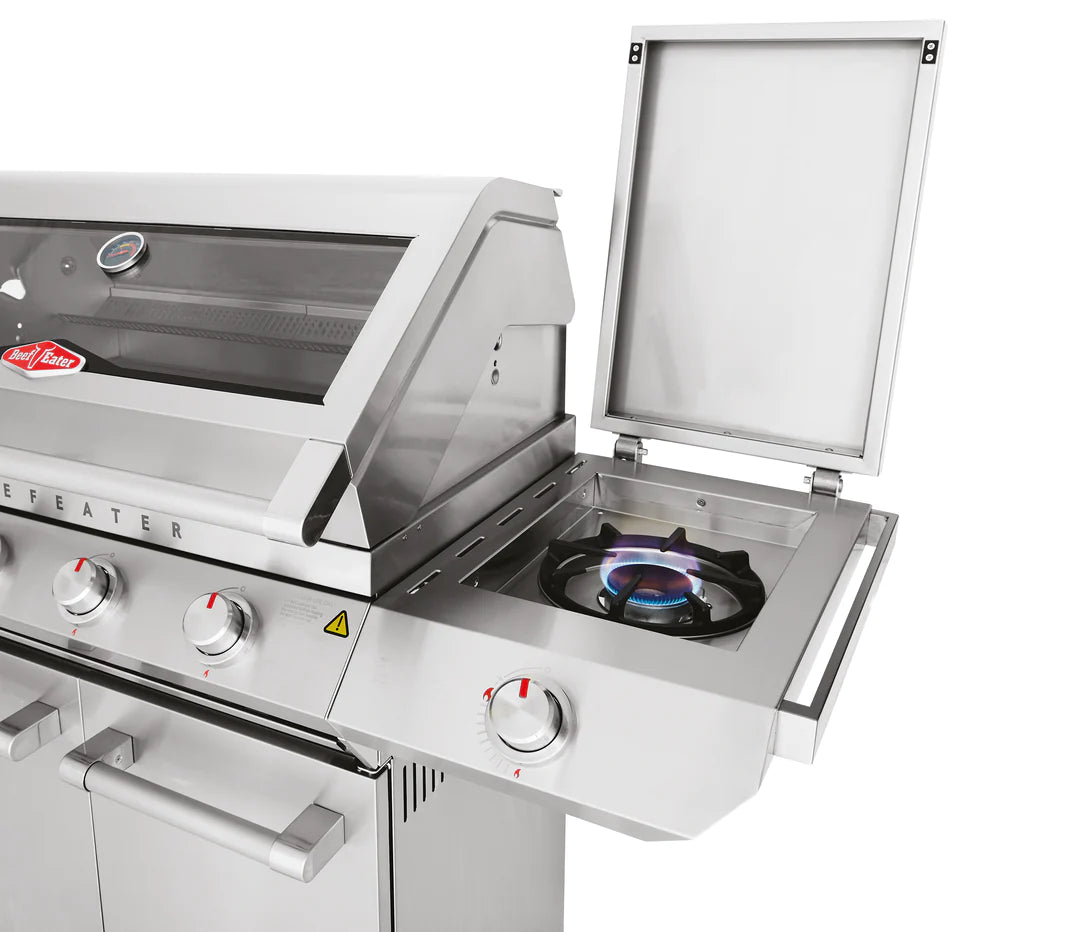 Beefeater 7000 Series Classic 4 Burner BBQ & Side Burner Trolley