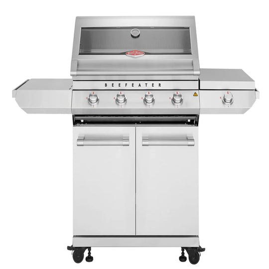 Beefeater 7000 Series Classic 4 Burner BBQ & Side Burner Trolley