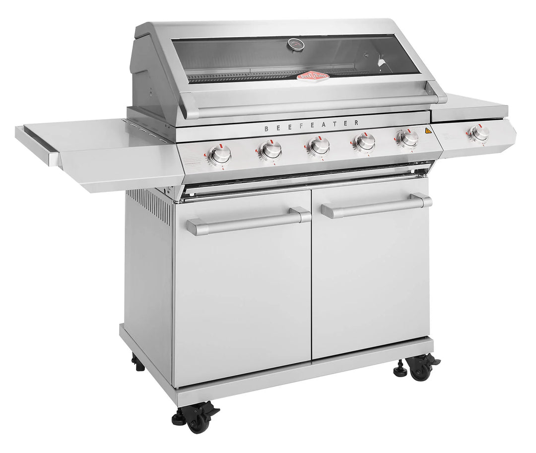 Beefeater 7000 Series Classic 5 Burner BBQ & Side Burner Trolley