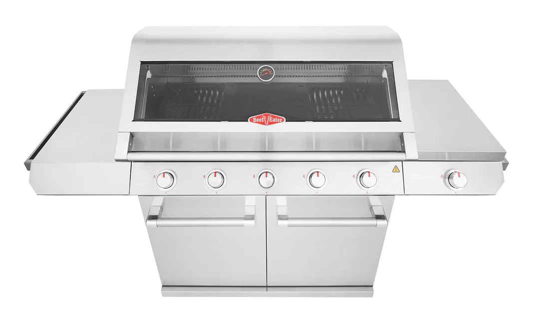 Beefeater 7000 Series Classic 5 Burner BBQ & Side Burner Trolley
