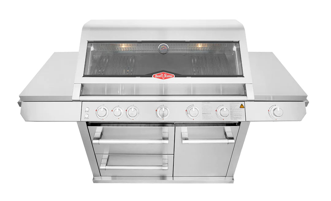 Beefeater 7000 Series Premium 5 Burner BBQ & Side Burner Trolley