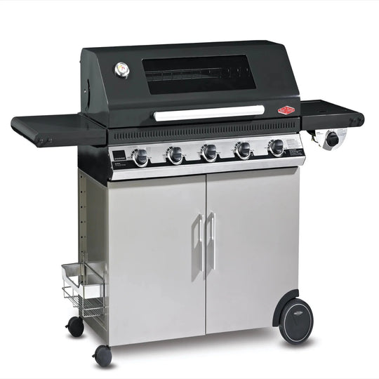 Beefeater 1100E Series 5 Burner BBQ & Side Burner Trolley