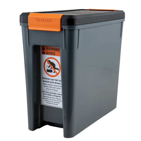 Traeger Pellet Storage– BIN & LID