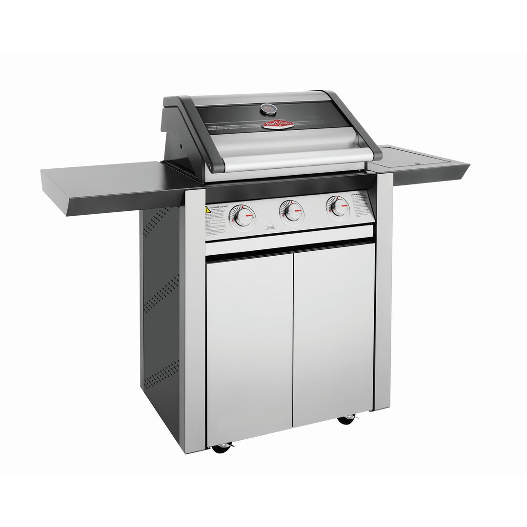 Beefeater 1600S Series - 3 Bnr BBQ & S/Bnr Trolley
