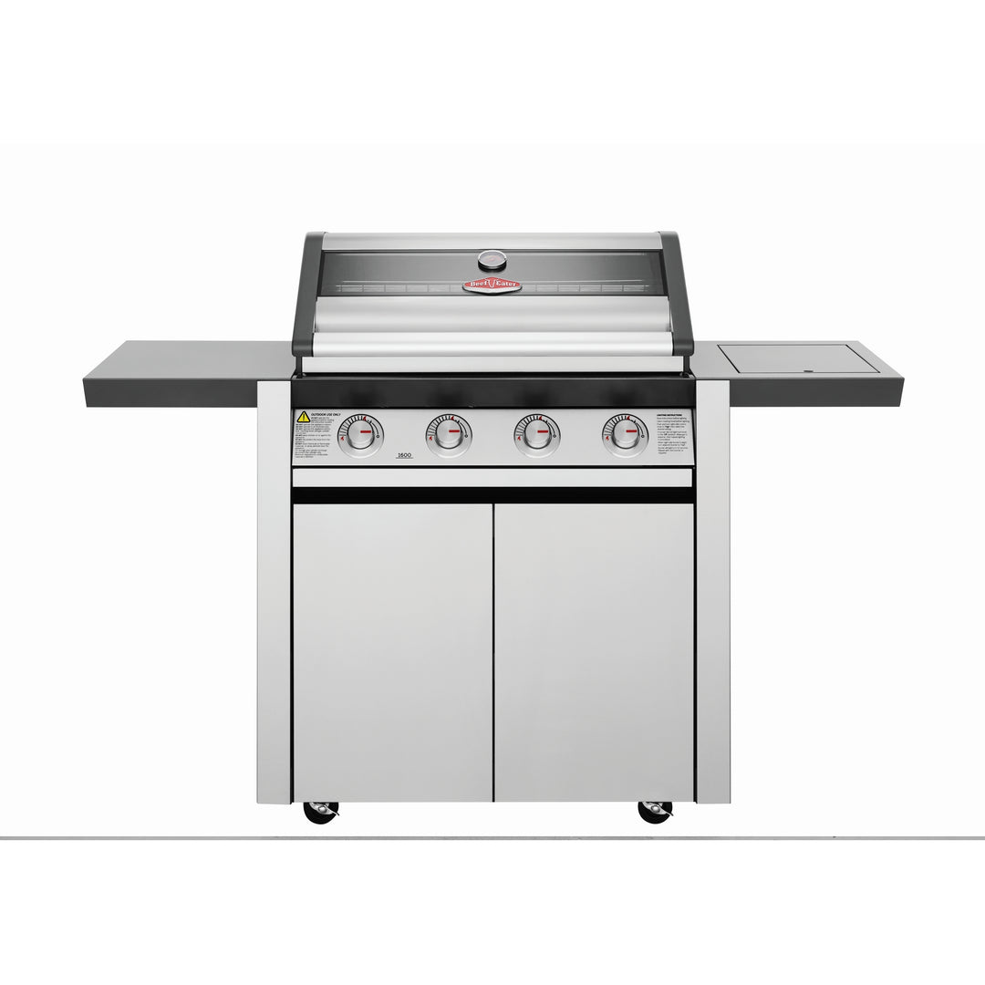 Beefeater 1600S Series - 4 Bnr BBQ & S/Bnr Trolley