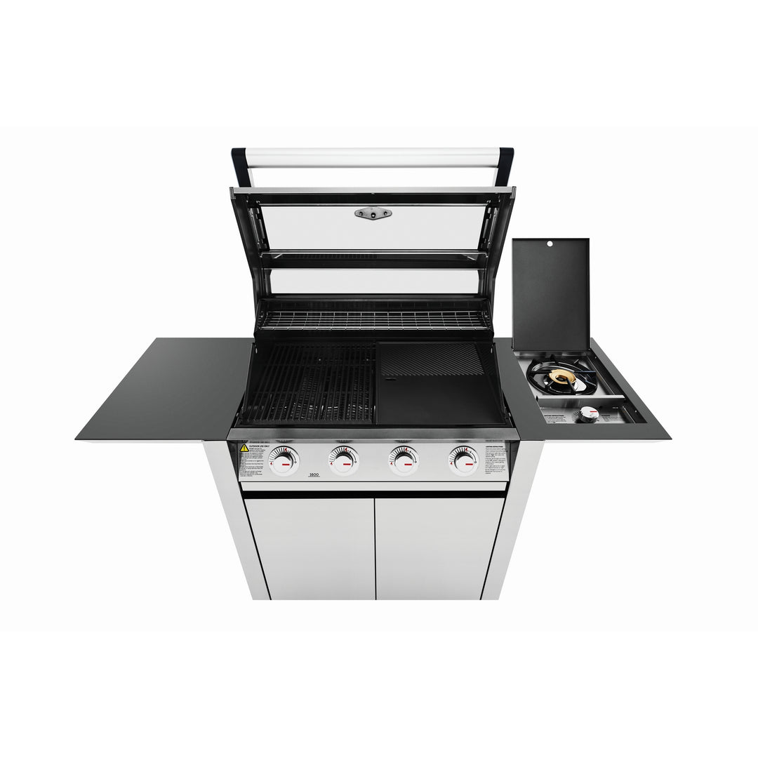 Beefeater 1600S Series - 4 Bnr BBQ & S/Bnr Trolley