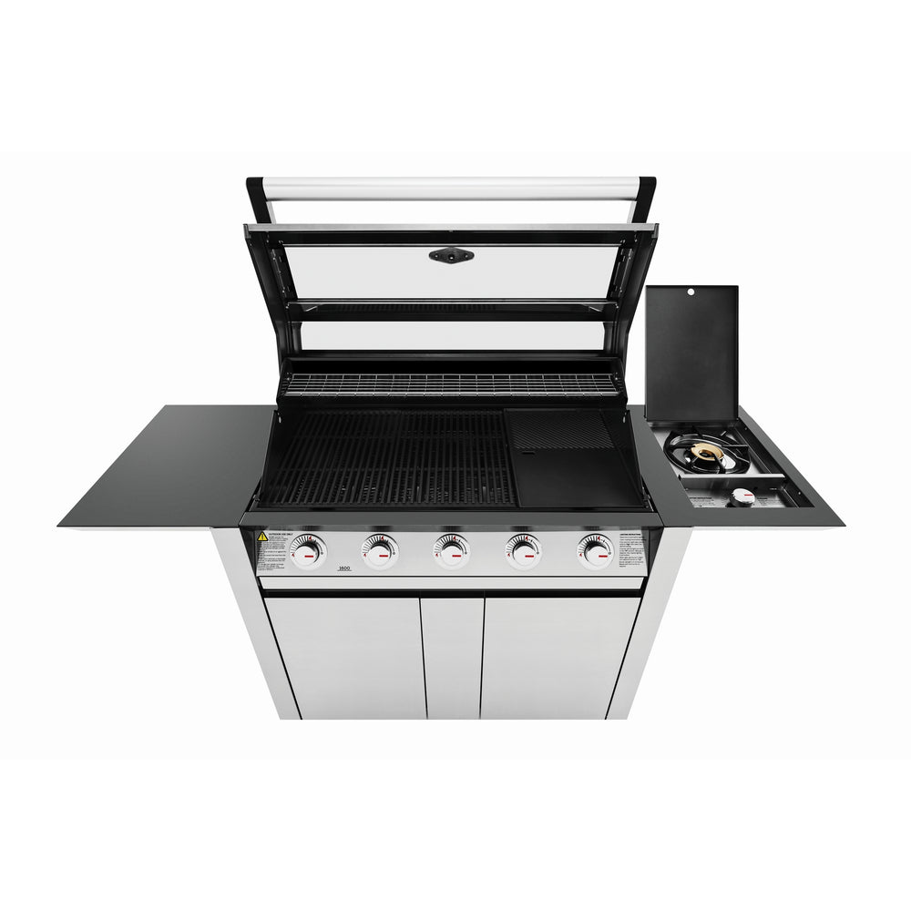 Beefeater 1600S Series - 5 Bnr BBQ & S/Bnr Trolley