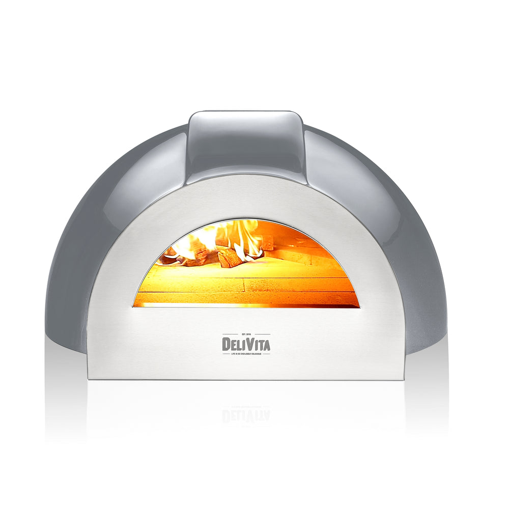 DeliVita Pro Dual Fuel Pizza Oven - Hale Grey