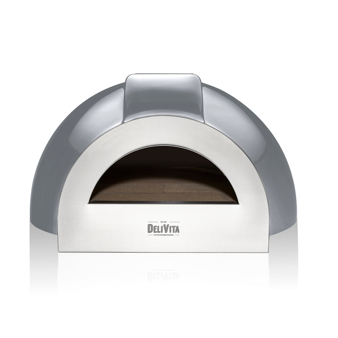 DeliVita Pro Dual Fuel Pizza Oven - Hale Grey