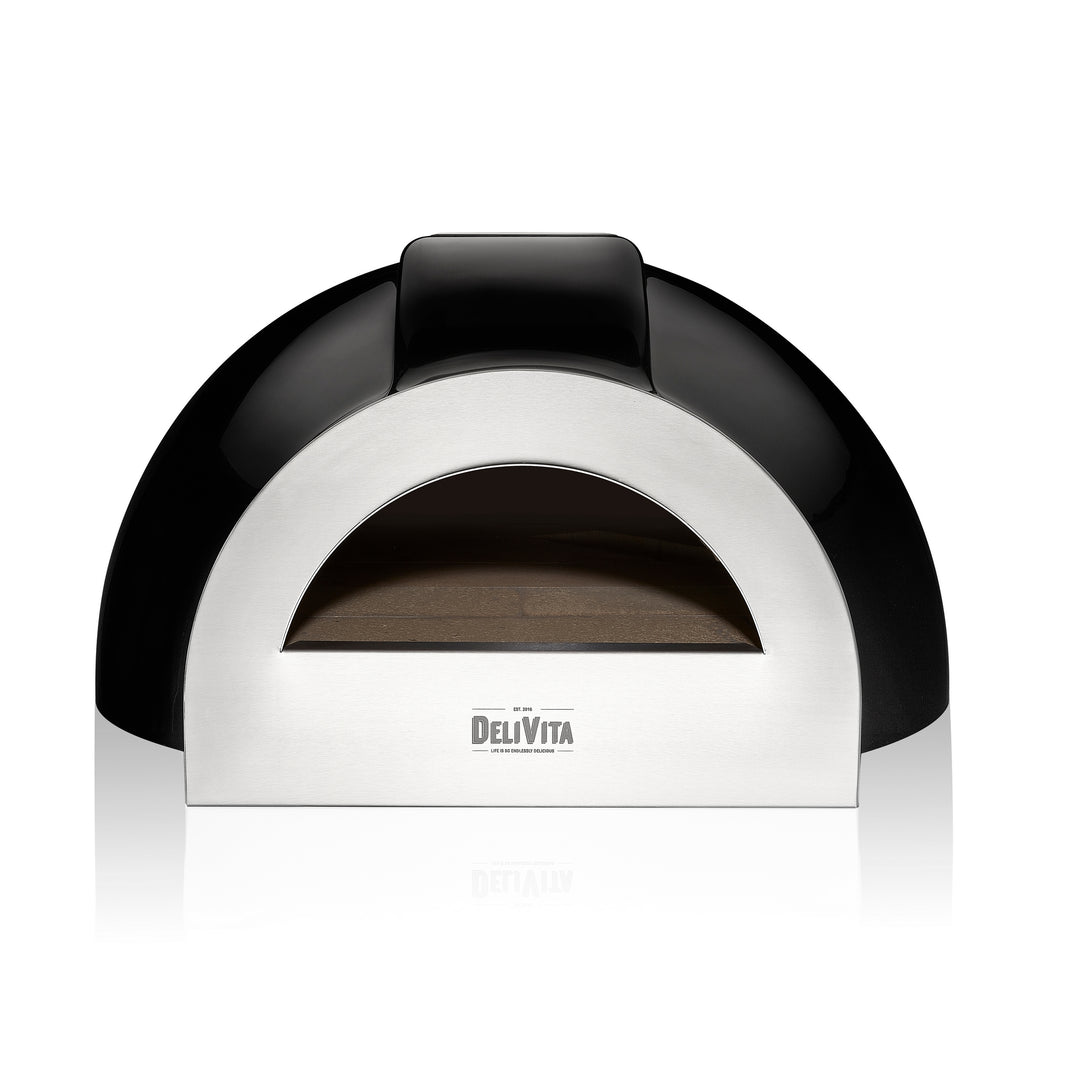 DeliVita Pro Dual Fuel Pizza Oven - Very Black