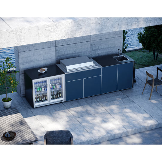 Beefeater FrescoPro Augusta 6 Burner Outdoor Kitchen Anthracite