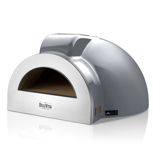 DeliVita Pro Dual Fuel Pizza Oven - Hale Grey