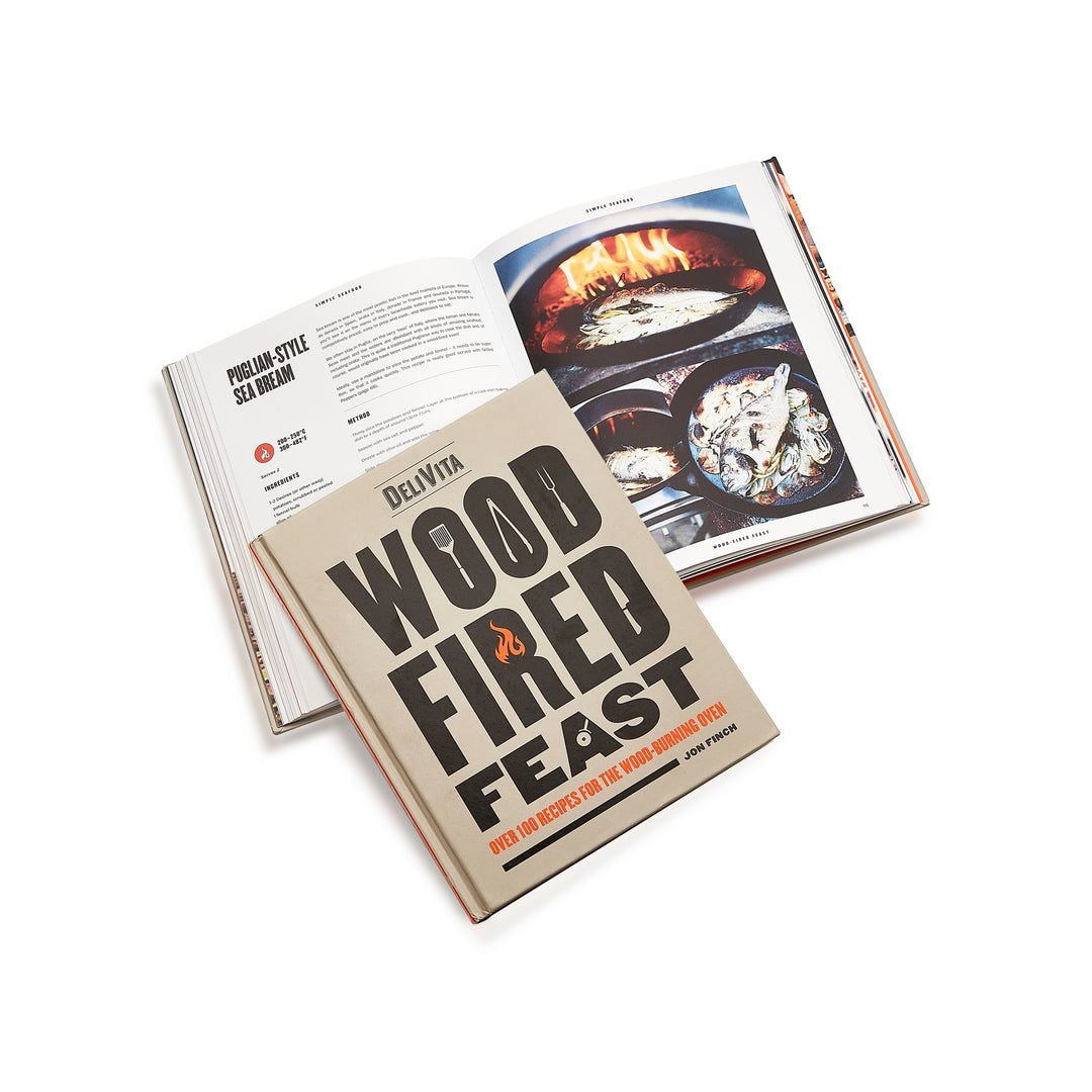 DeliVita Wood Fired Feast Recipe Book by Jon Finch
